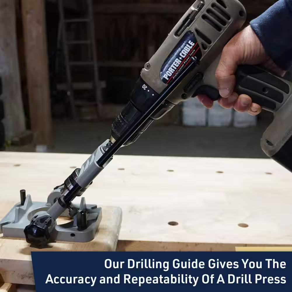 Portable Drill Guide Angle Attachment Handheld Drill Straight Hole Jig New