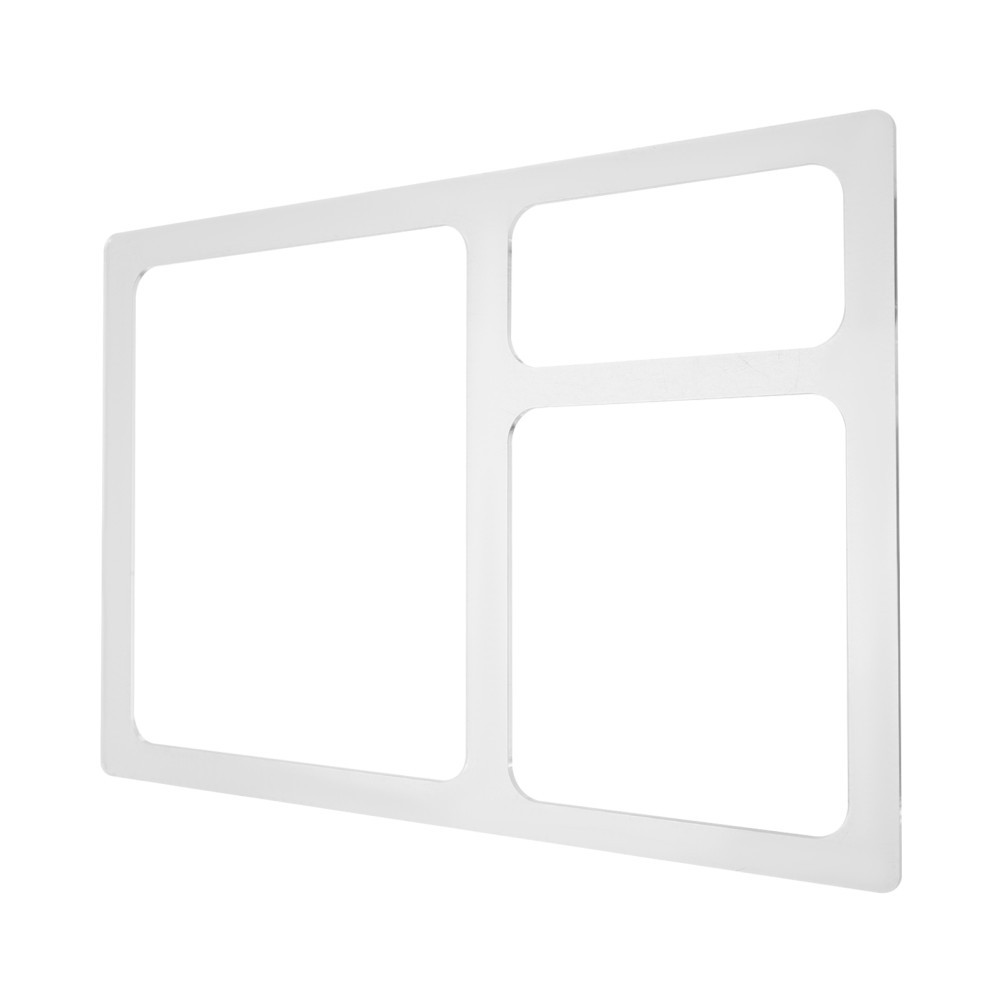 Transparent Acrylic Router Template Rectangular Valet Tray Woodworking
