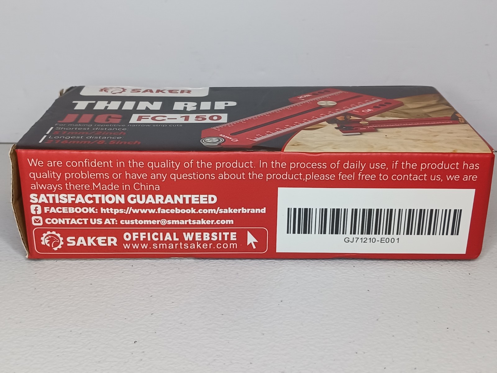 Saker Thin Rip Jig (Model FC-150)