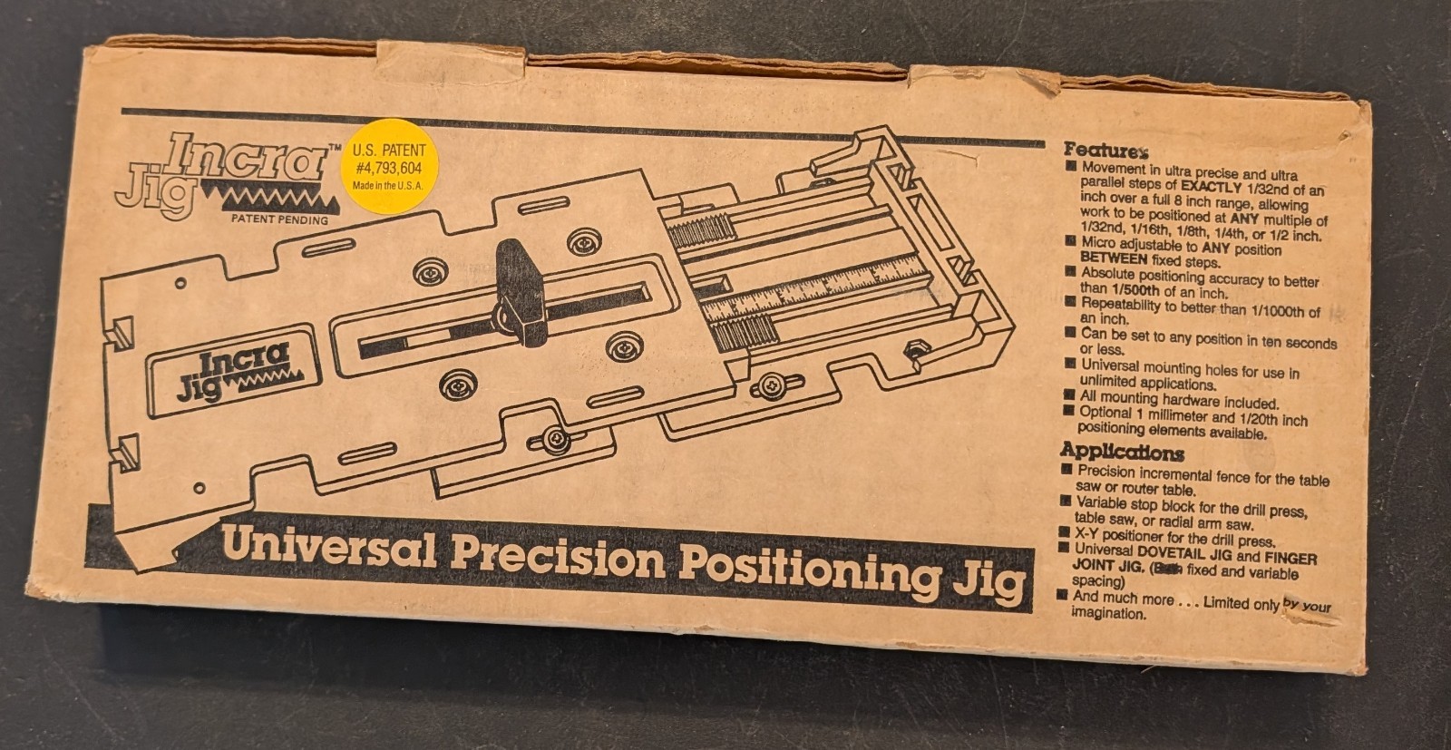 Incra Jig Universal Precision Positioning Jig.