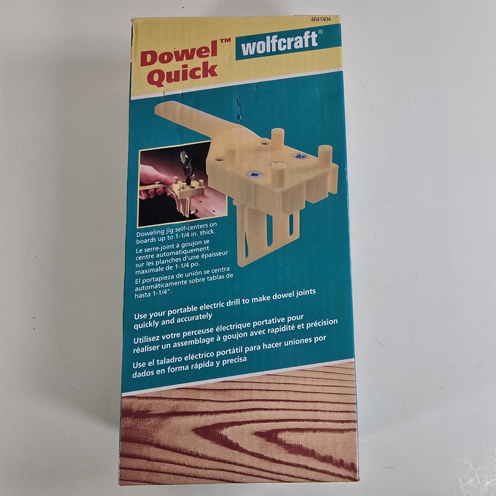 Wolfcraft Dowel Quick Doweling Jig Kit 4641404