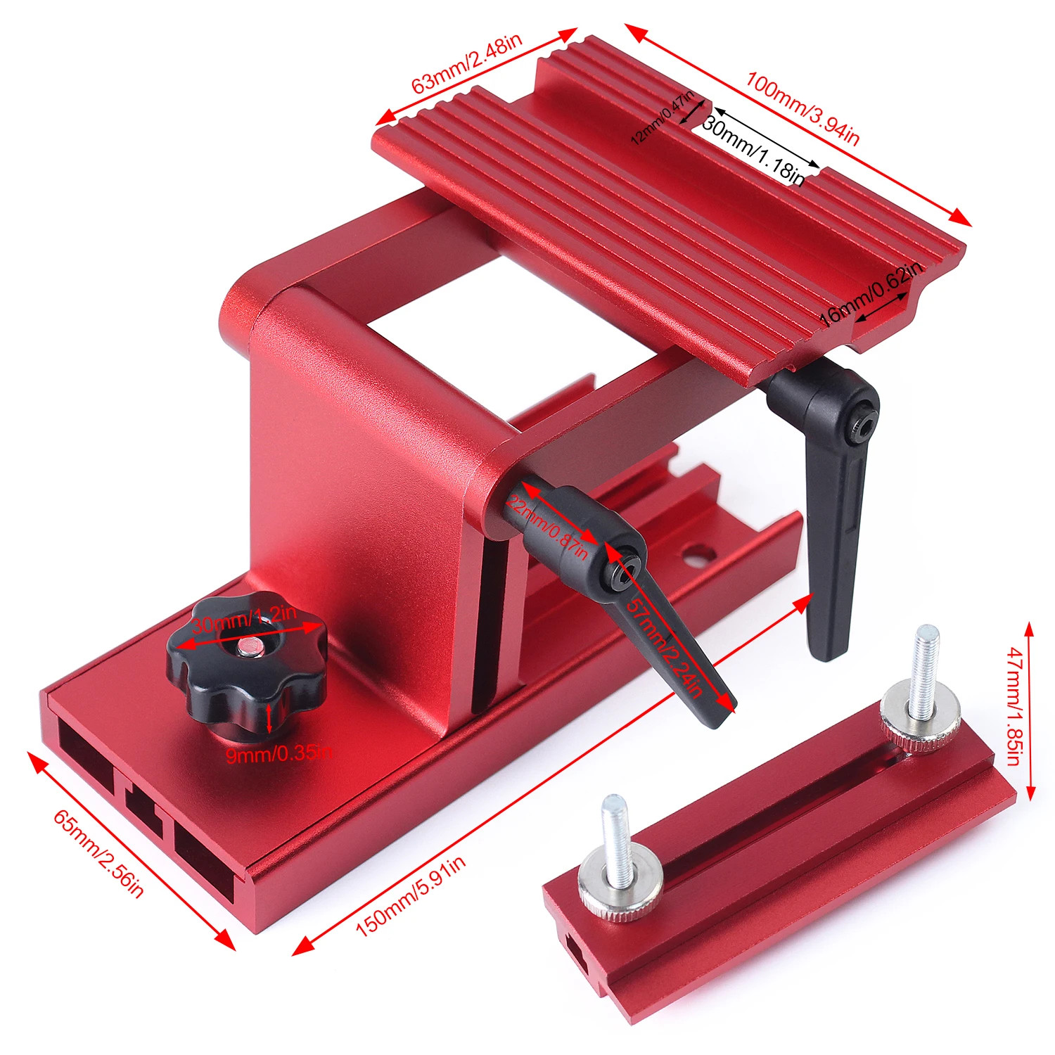 Adjustable Knife Sharpening Jig Tool Rest 6/8in Bench Grinder Sander Woodworking