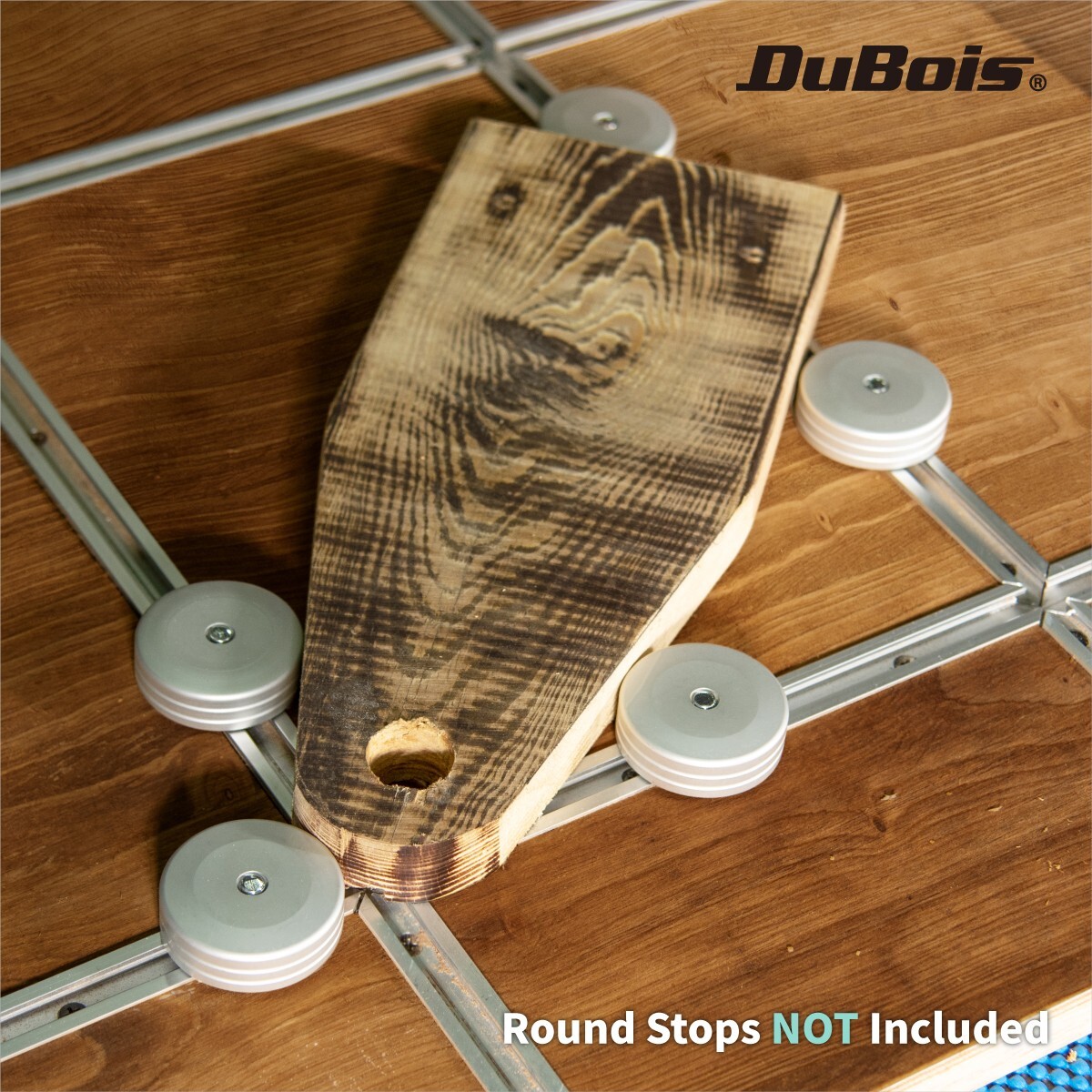 DuBois 51016 T Track Intersection Kit for Woodworking, Aluminum Double Cut