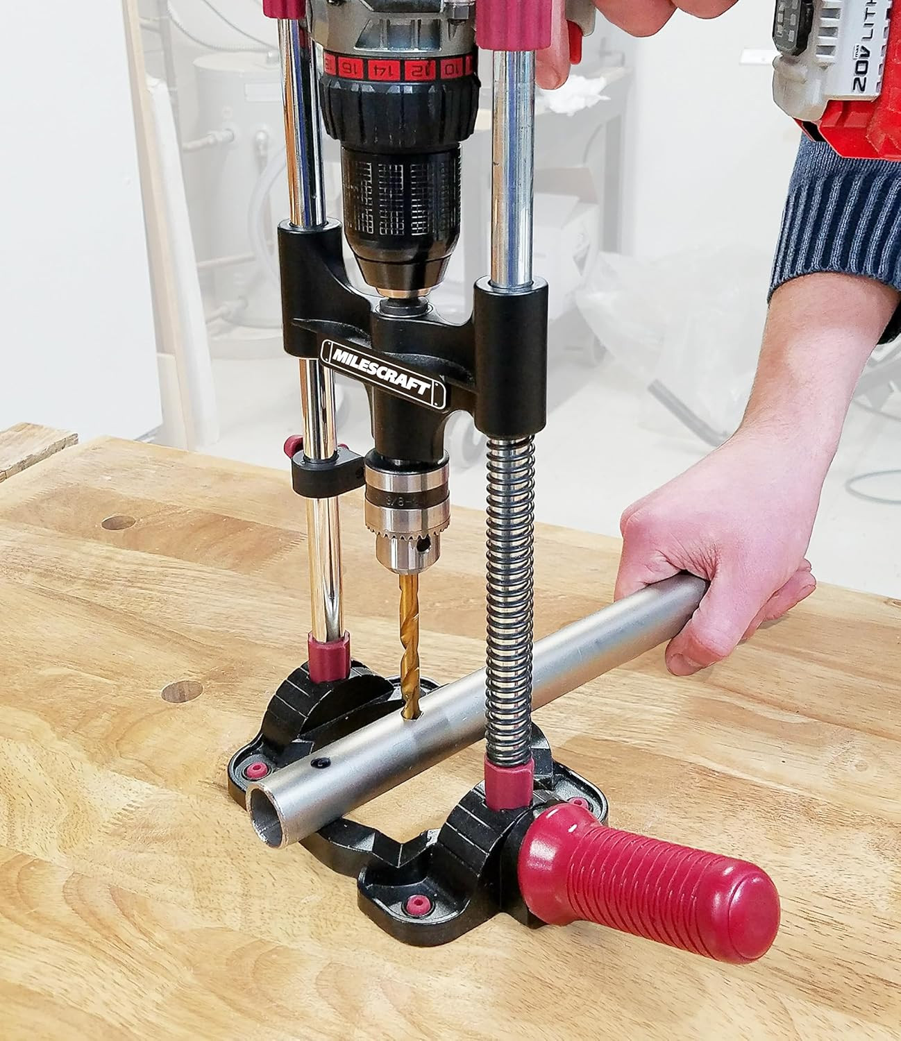 1318 Drillmate Portable Drillling Guide – Precision Drilling Jig Attachment for