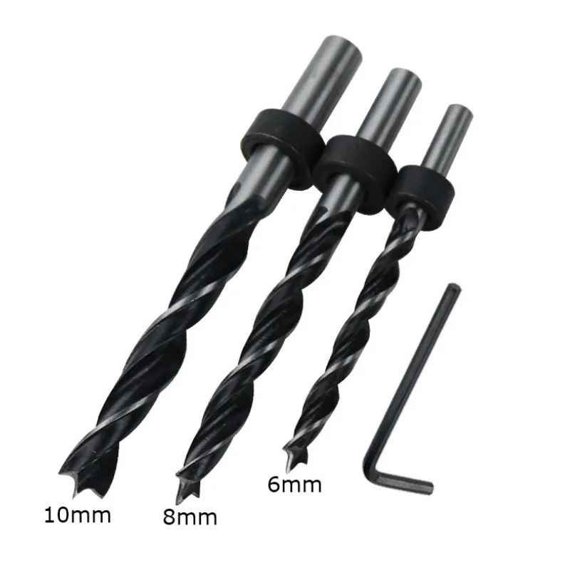 Cross Dowel Drill Guide Kit Aluminum Woodworking Puncher Locator Pocket Hole Jig
