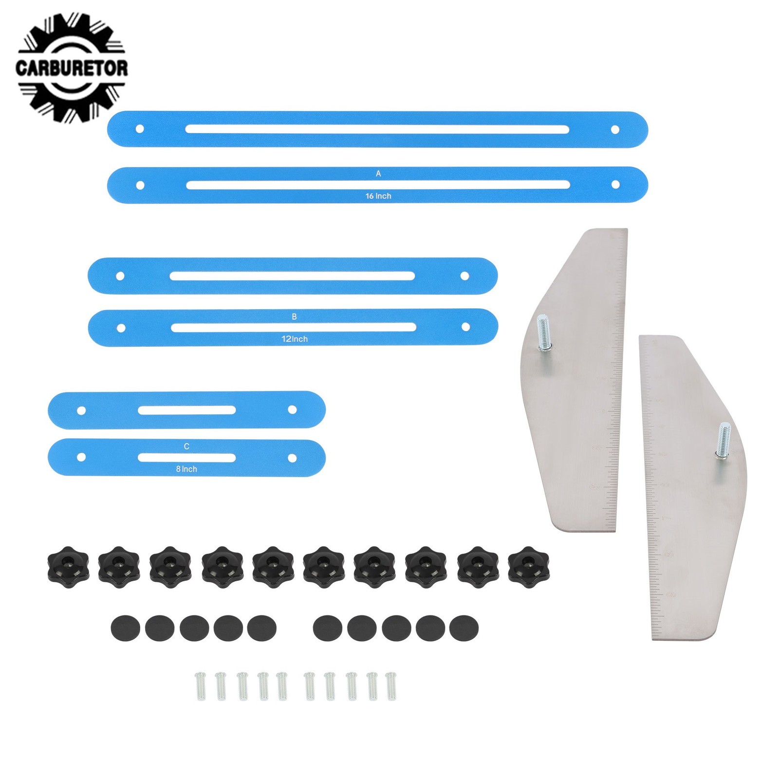 8-60 In Stair Tread Gauge Template Tool Stair Shelf Jig Measuring Scribe Tool