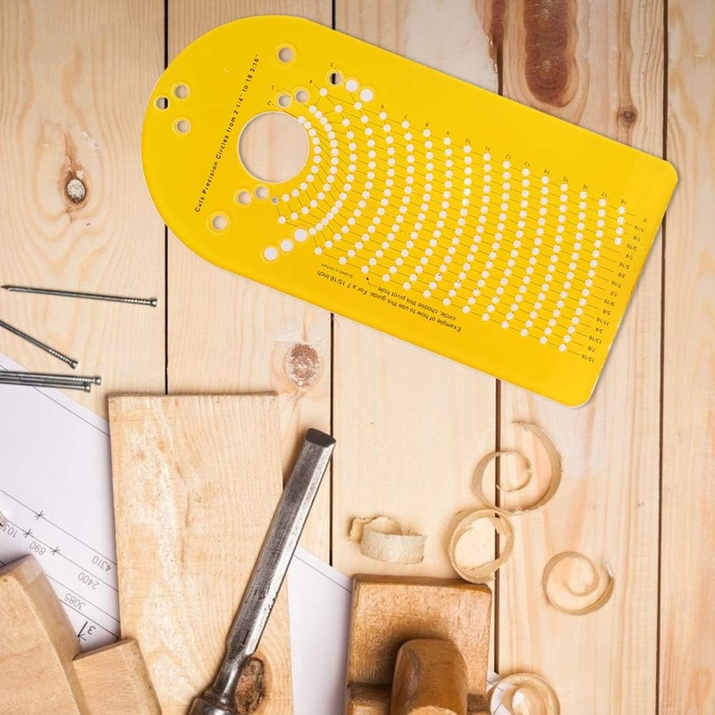 Circle Cutting Jig for Plunge Router, High Accuracy Groove Milling Circle Cuttin