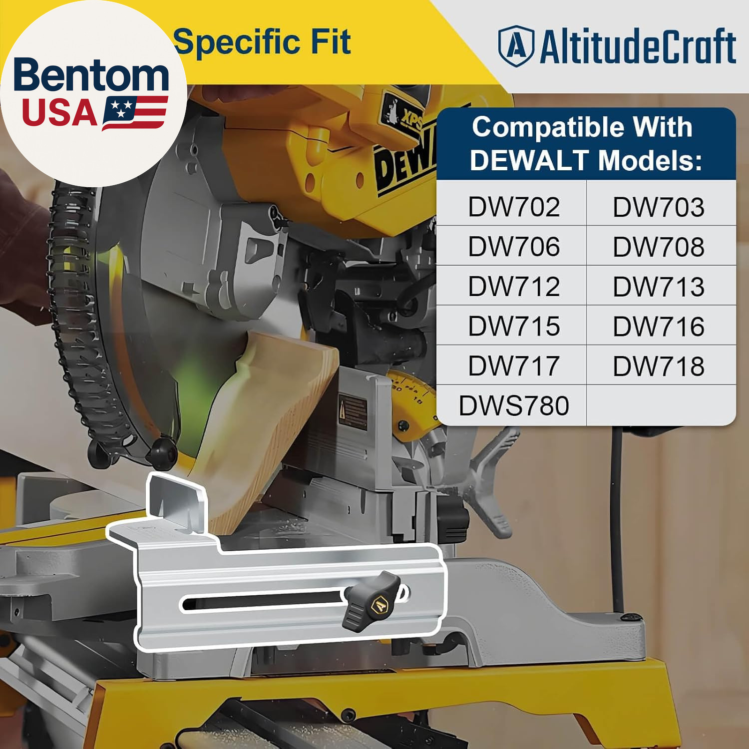 2-In-1 Crown Molding Jig & Miter Saw Protractor Set – Eliminates Math & Guarante