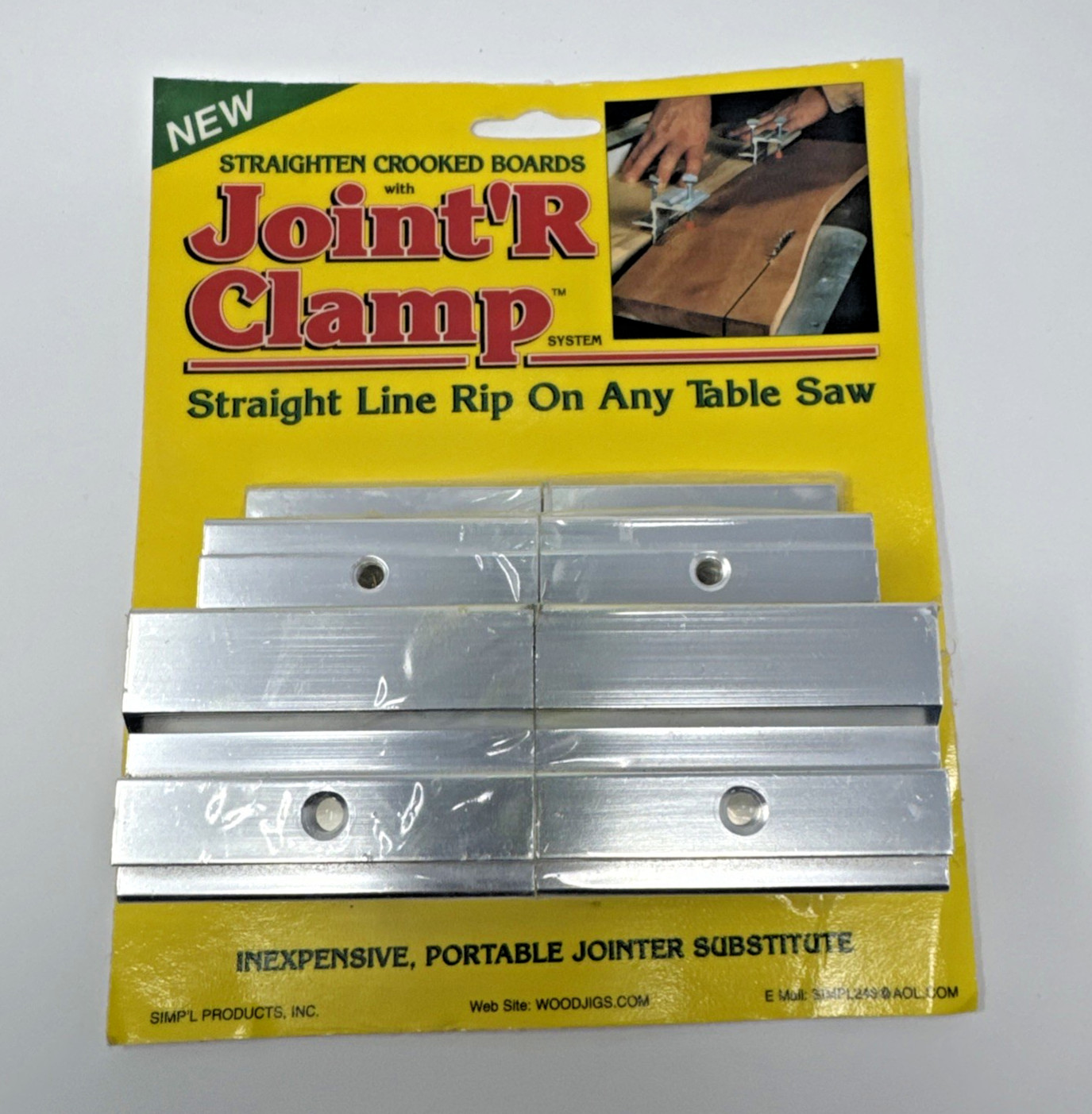 Joint’R Clamp Board Straighten Tool for Table Saw USA Made Simp’l Products