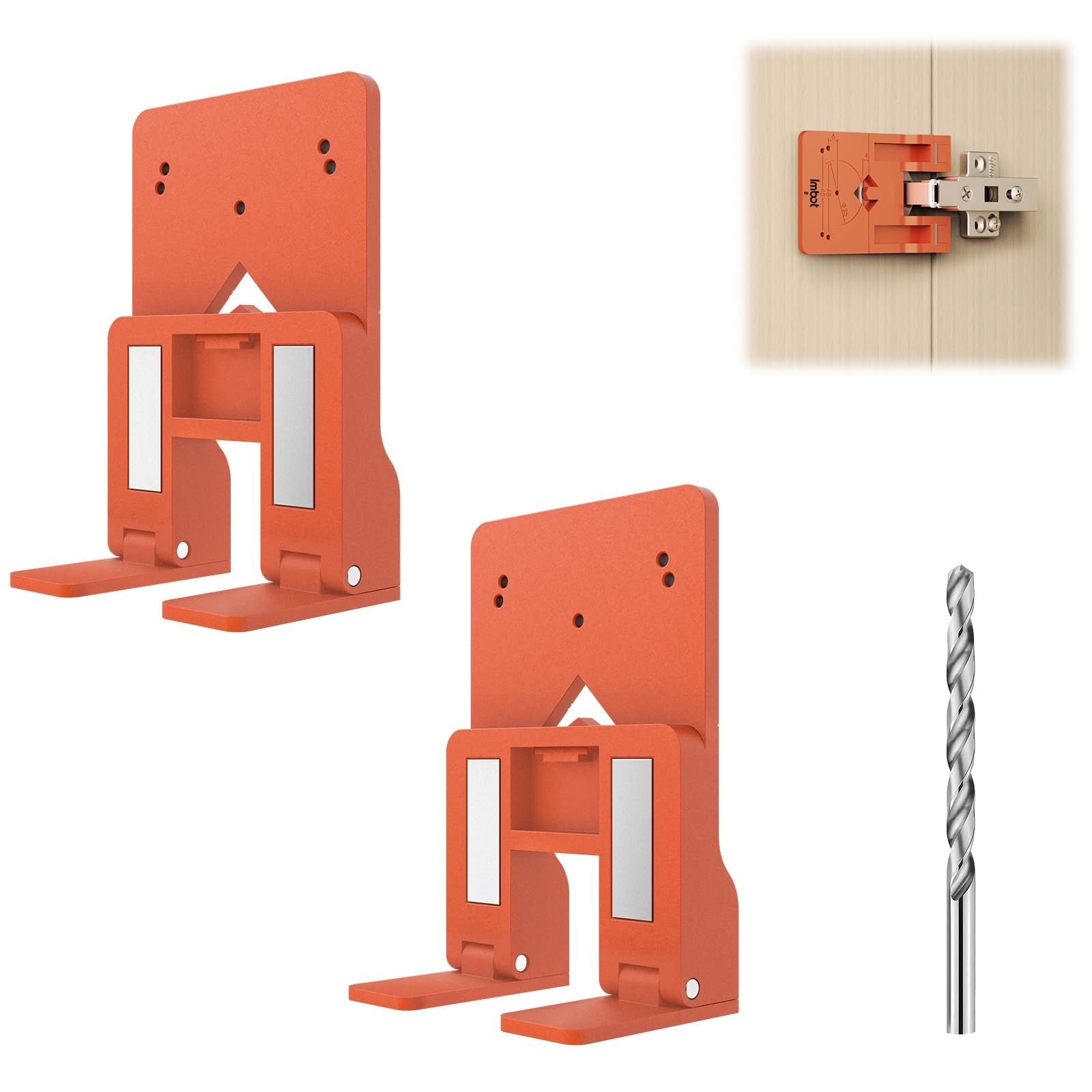 35mm Concealed Hinge Jig，Hinge Positioning Ruler，Strong Magnetic Positioning …