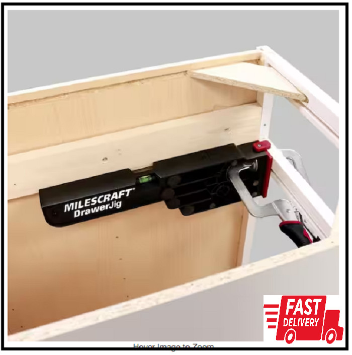 Drawer Jig – Reversible Drawer Slide Jig for Drawer Installation with Easy-Align