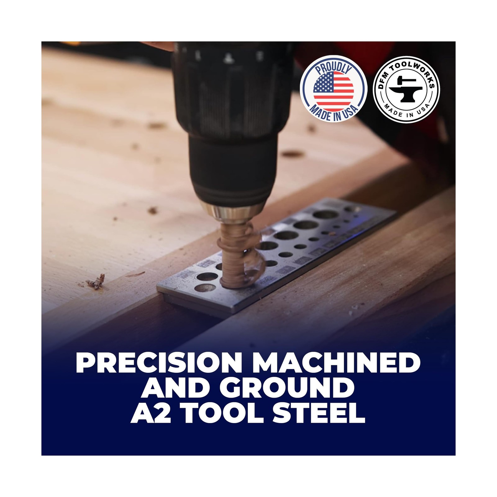 Doweling Tool – Premium Dowel Maker Tool, Versatile Dowel Plate, High-Grade A…