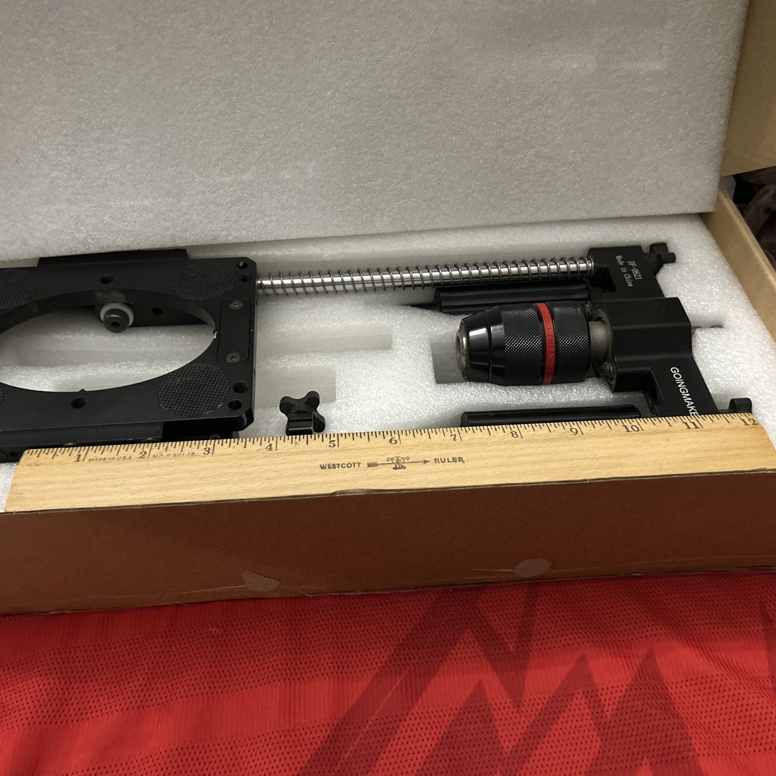 Portable Drill Guide for Straight Holes, Adjustable Portable Drill Press with…