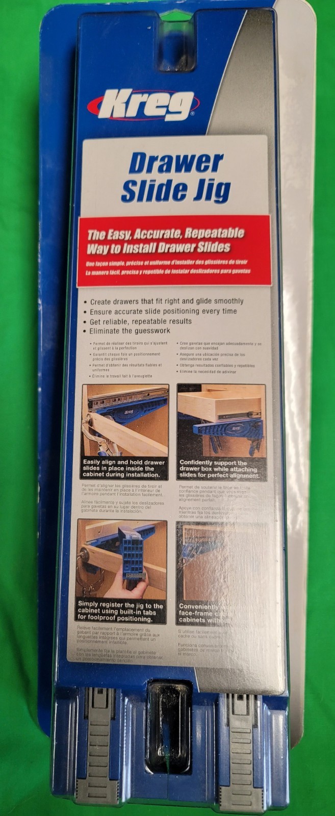 NEW Kreg Tool Company Khi-slide Drawer Slide Jig