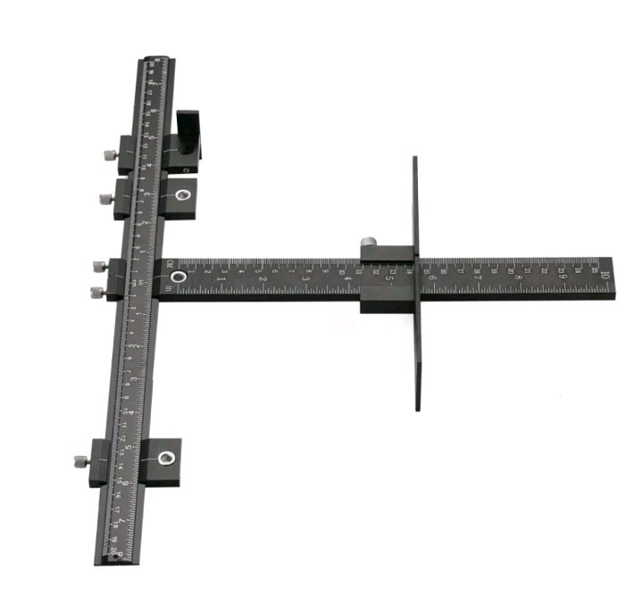 The Original Cabinet Hardware Handle Jig Position Tools with Center Punch