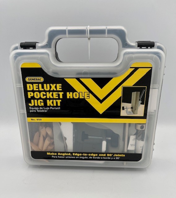 General Tools Deluxe Pocket Hole Jig Kit Model No 850 NIB