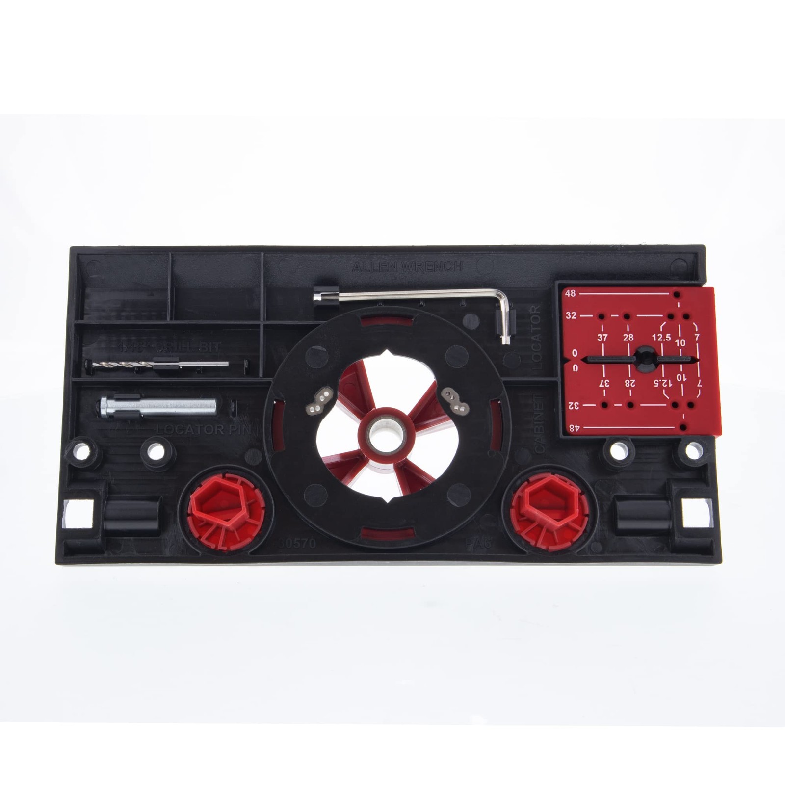 1342 Euro Hinge Jig – Concealed Hinge Jig, Drilling Guide, Drill Guide Jig fo…