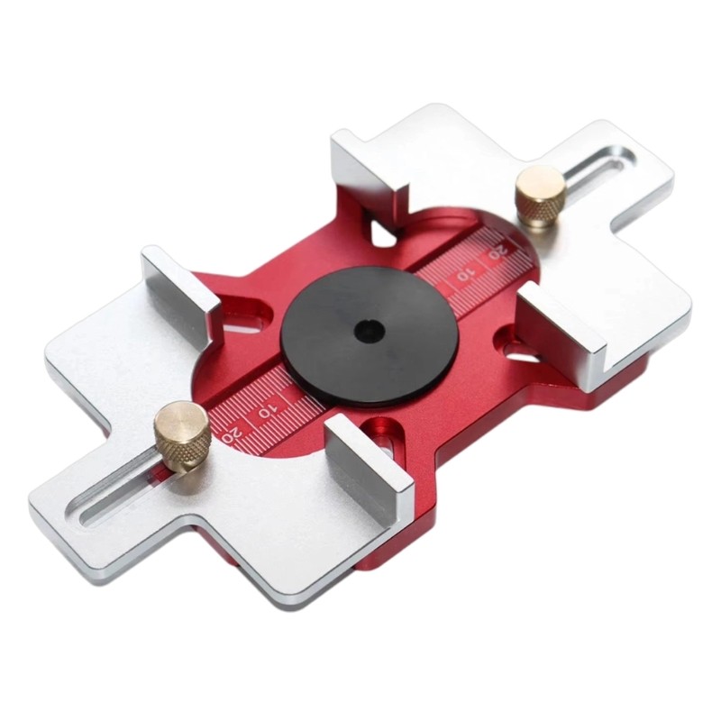 MultiPurpose Aluminum Woodworking Measuring Tool Router Slotting Locator