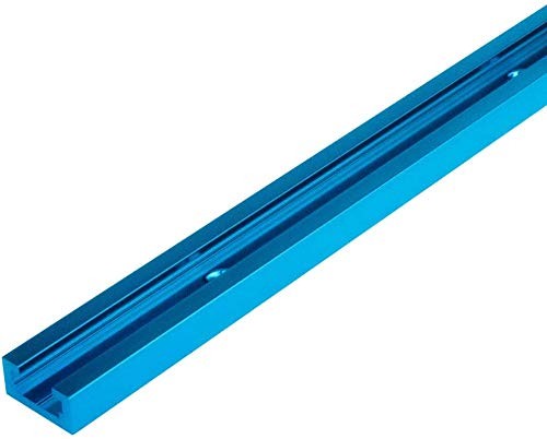 POWERTEC 71495 Double-Cut Profile Universal T-Track (48 inch) w/Intersection Kit
