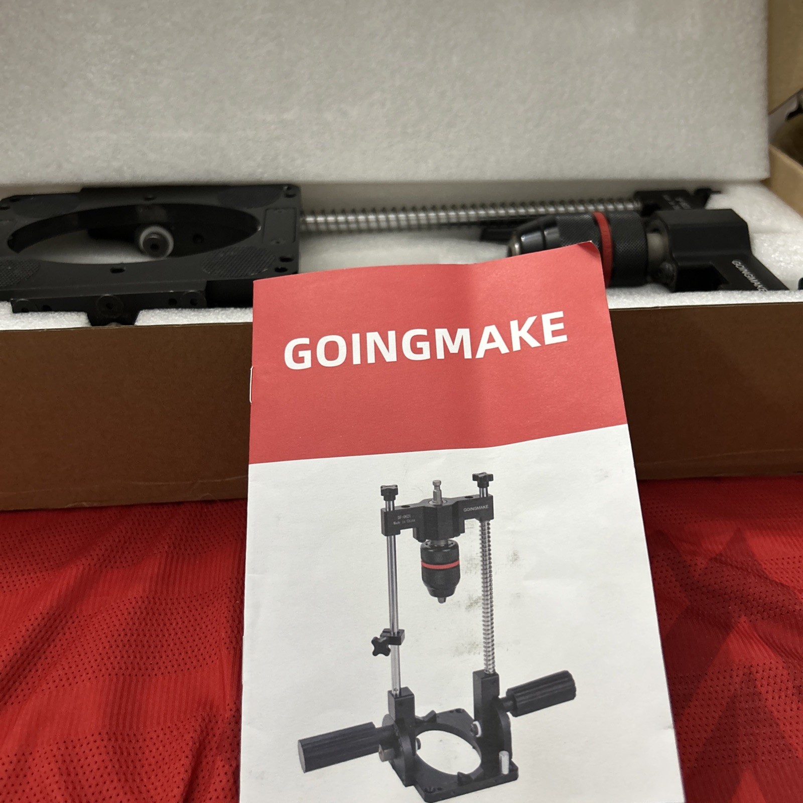 Portable Drill Guide for Straight Holes, Adjustable Portable Drill Press with…