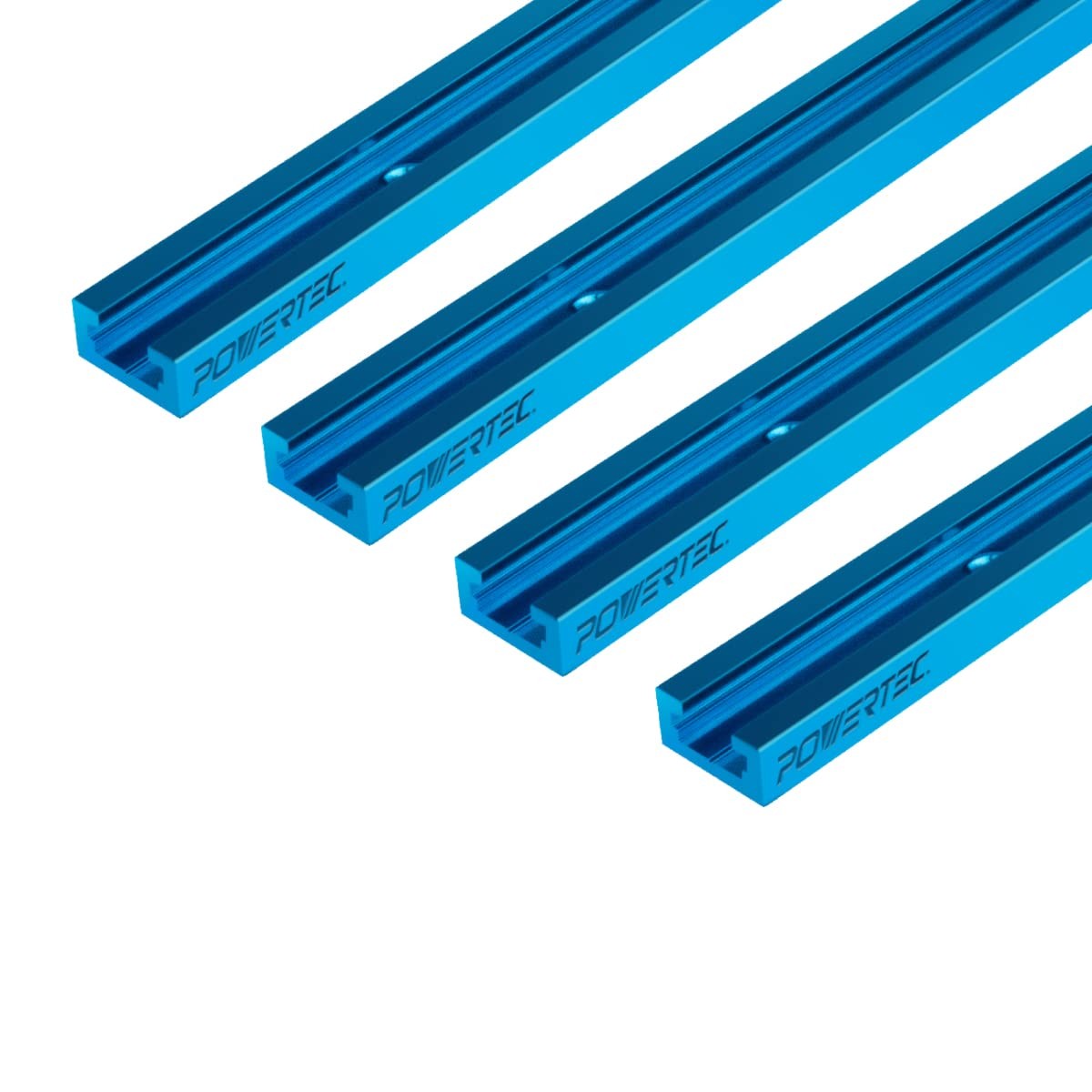 T Track Aluminum Universal Double Cut Profile 36 Inch 4 Pack