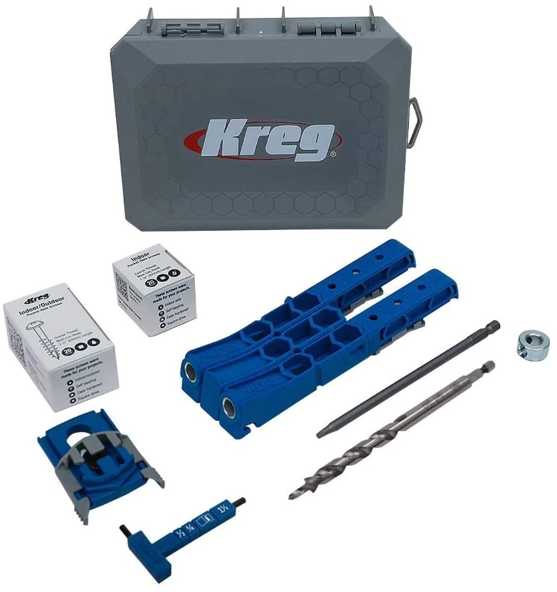 Kreg Pocket Hole Jig 320 with Clamp Adapter and Anti Slip Base – KPH (FVS036256)