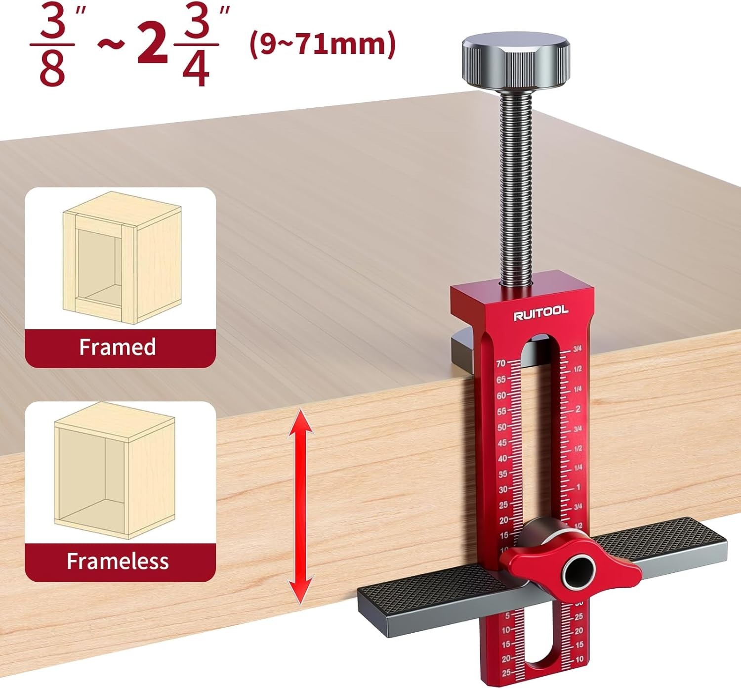 Aluminium Alloy Cabinet Door Mounting Jig – Perfect for DIYers & Professionals