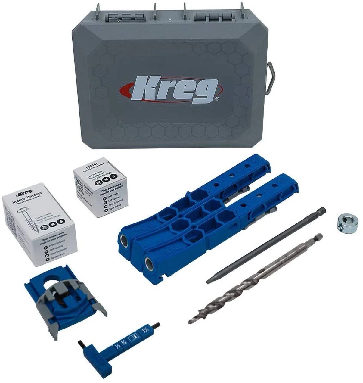 Kreg Pocket Hole Jig 320 with Clamp Adapter and Anti Slip Base – KPHJ320