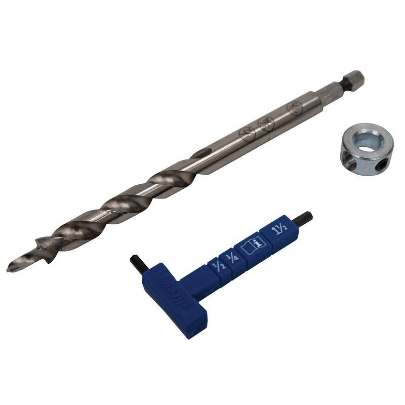 Kreg KPHA308 Easy-Set Drill Stop Set 3 pc NEW IN PACKAGE