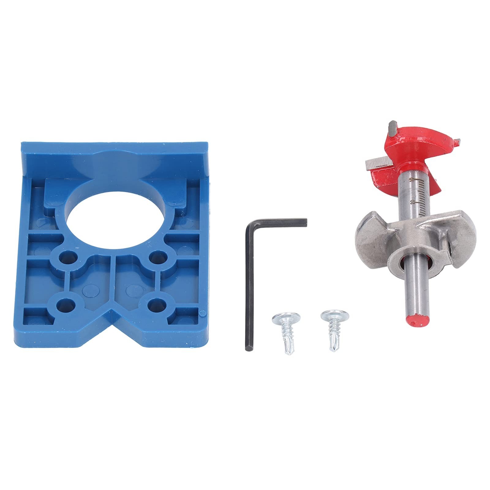 Hinge Jig Drill 35mm, Concealed Drilling Tool Set, Cemented Carbide Hole Dril…