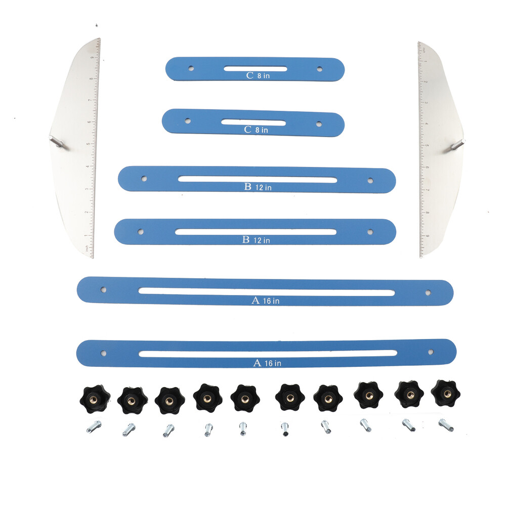 Stair Treads Gauge Template Tool Stair Jig Measuring Stair Shelf Scribe Tool