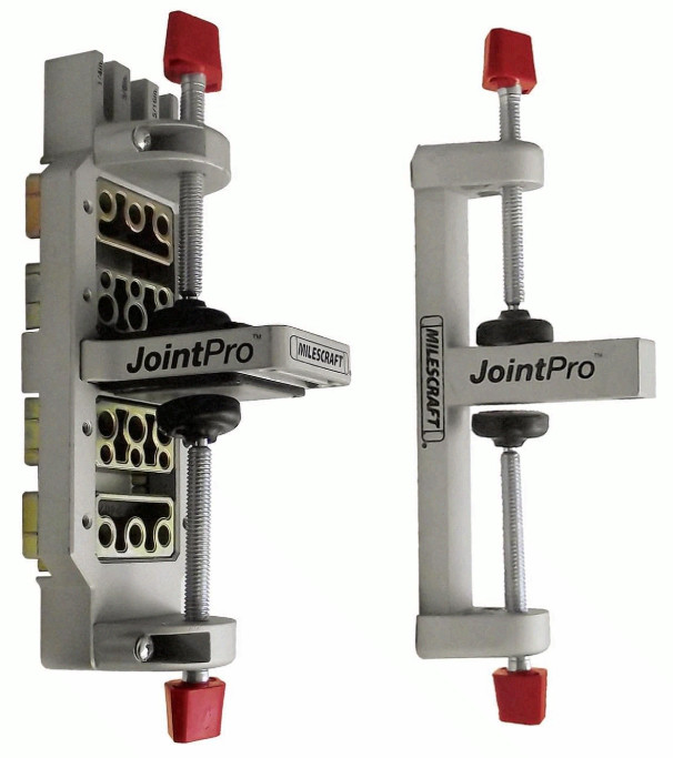 1311 Joint Pro Professional Self-Clamping Steel Doweling Jig w/ 4 Guide Bushings