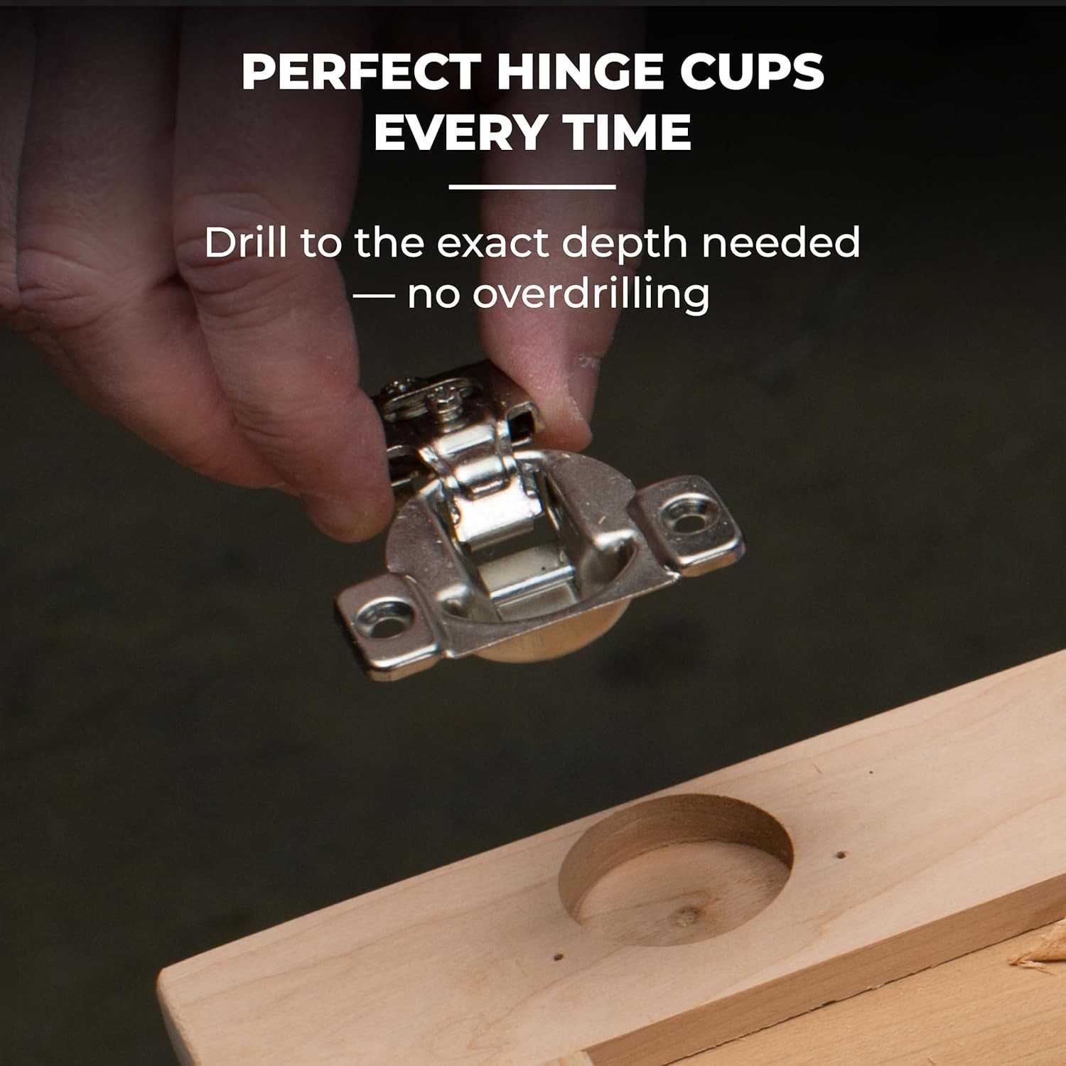 Metal Concealed Hinge Jig – 35mm Installation Tool for Seamless Cabinet Design