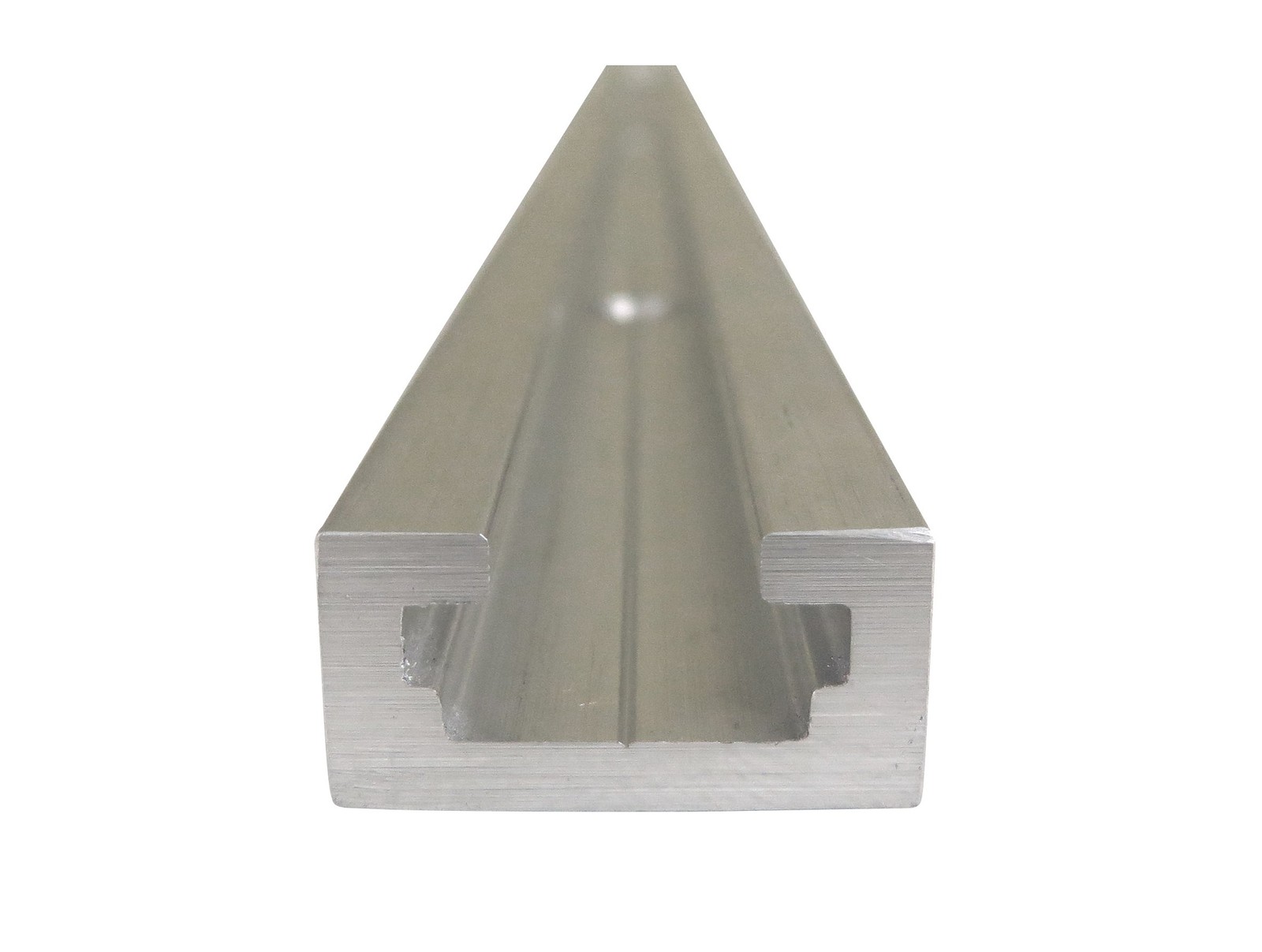 Lot 4 Each 24 Aluminum T Track 3/4 by 3/8 Slot, Accepts 1/4 Hex Bolts, 1/4 and 5