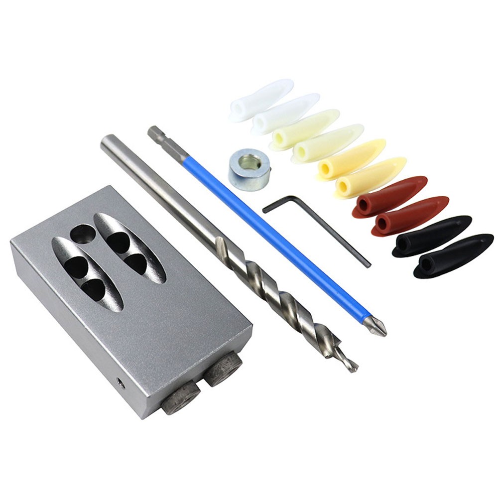 Aluminum Alloy Angled Hole Sinker DIY Woodworking Drilling and Positioning Tool