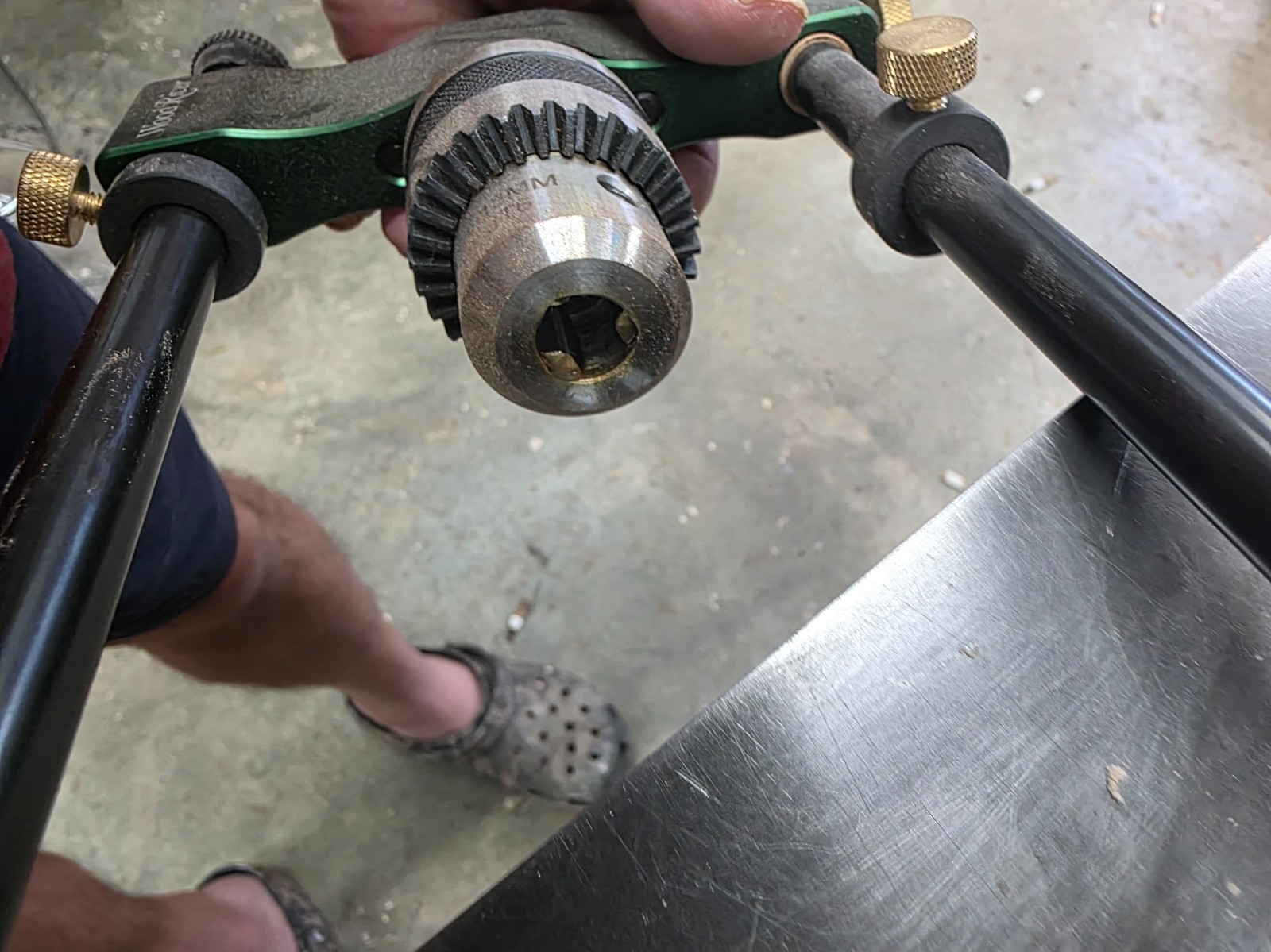 WoodRiver Portable Drill Guide
