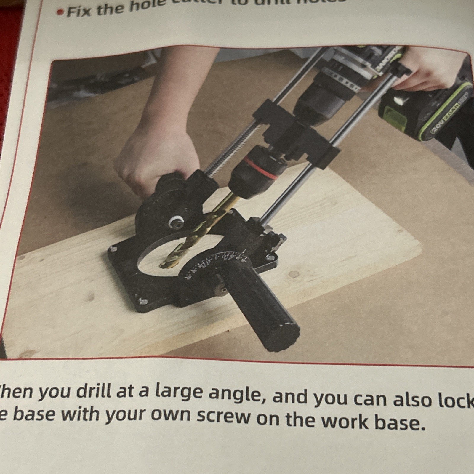 Portable Drill Guide for Straight Holes, Adjustable Portable Drill Press with…