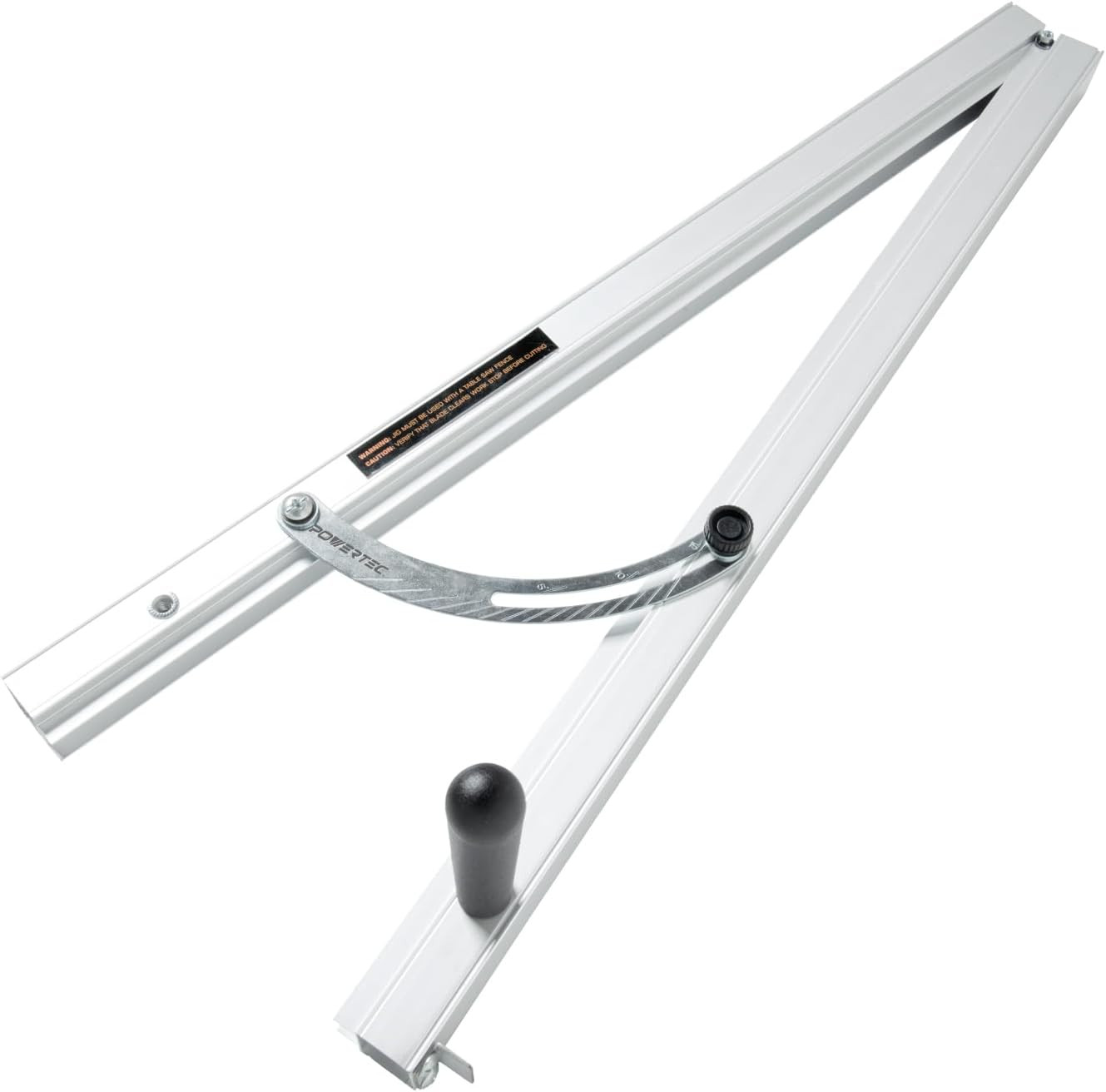 Table Saw Tapering Jig for Angle Cutting | 24-Inch Lightweight Aluminum Rails an