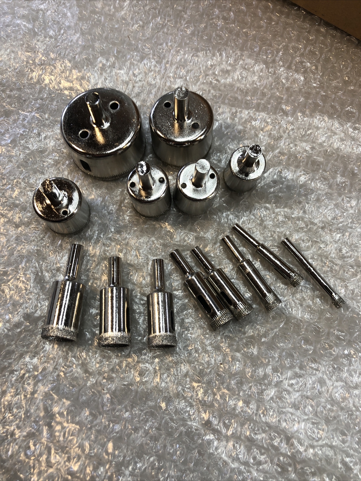 Stable Punch Drill Locator for Glass Work + 14 Piece Glass Drill Set