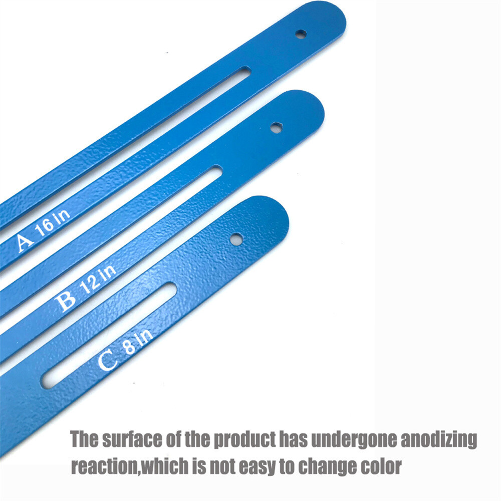 Stair Treads Gauge Template Tool Stair Jig Measuring Stair for Risers 11-60 inch