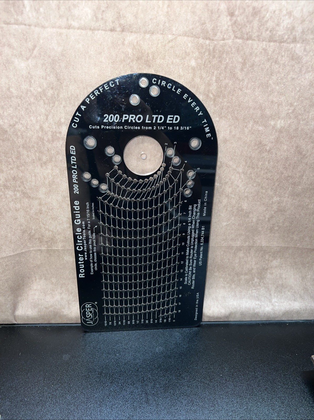 Jasper 200 PRO LTD ED Cuts Perfect Circles from 2 ¼” to 18 3/16”