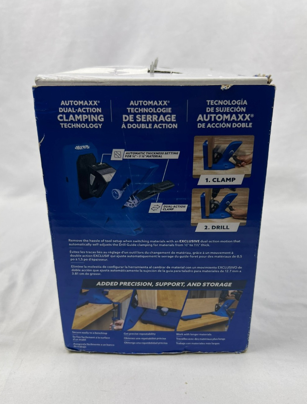Kreg 720PRO Pocket Hole Jig System Docking Station New Open Box