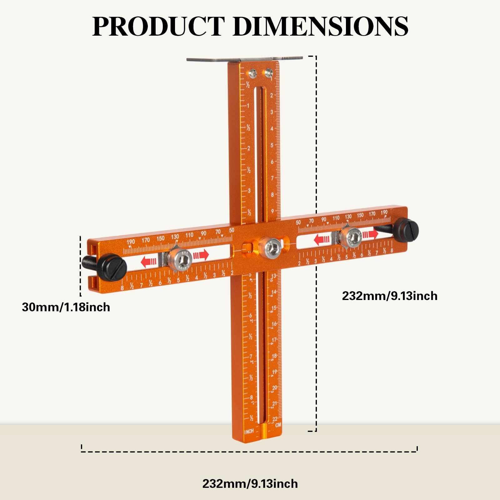 Cabinet Hardware Jig,Template for Installing Cabinet Handle Jip.