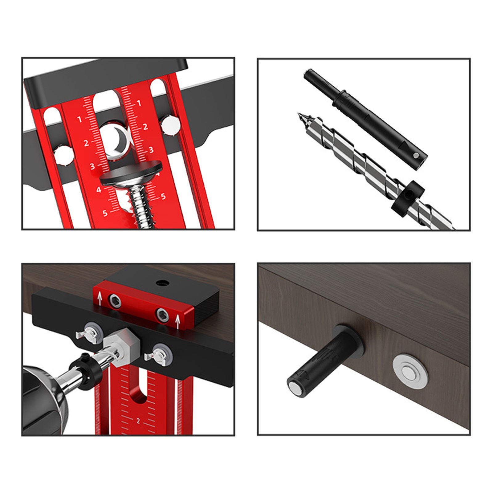 Heavy Duty Cabinet Door Mounting Jig Set For Kitchen Cabinets