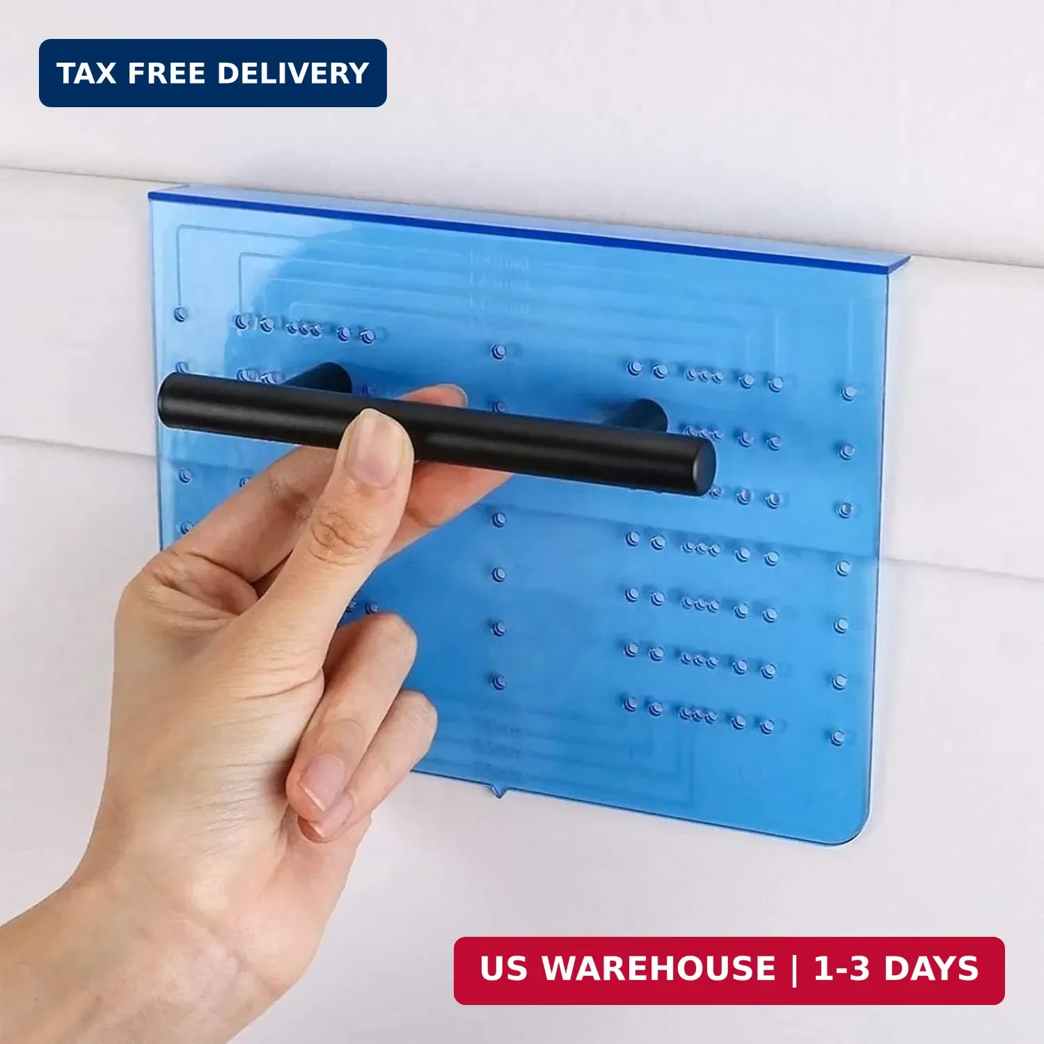 1 Pack Cabinet Handle Template Drill Mounting Template Drawer Pulls for D