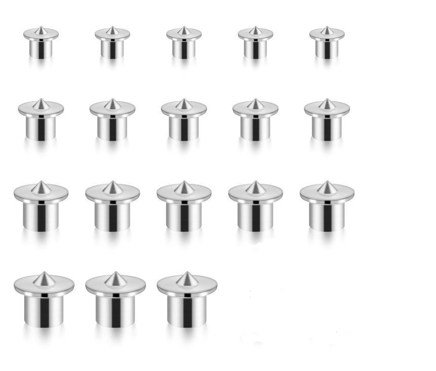 Dowel Pins Center Point Set Dowel Tenon Center Transfer Plugs Woodworking 18 PCS