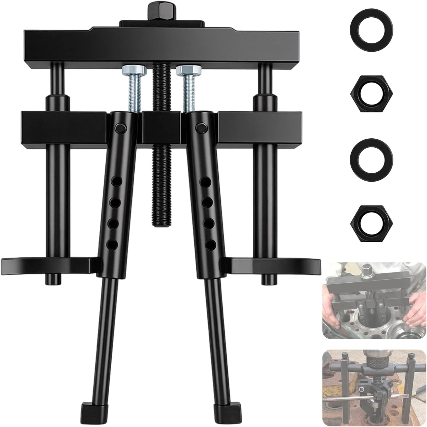 Universal Cylinder Liner Puller for 3-7/8 to 6-1/4 Inch Wet Liners | Heavy Duty