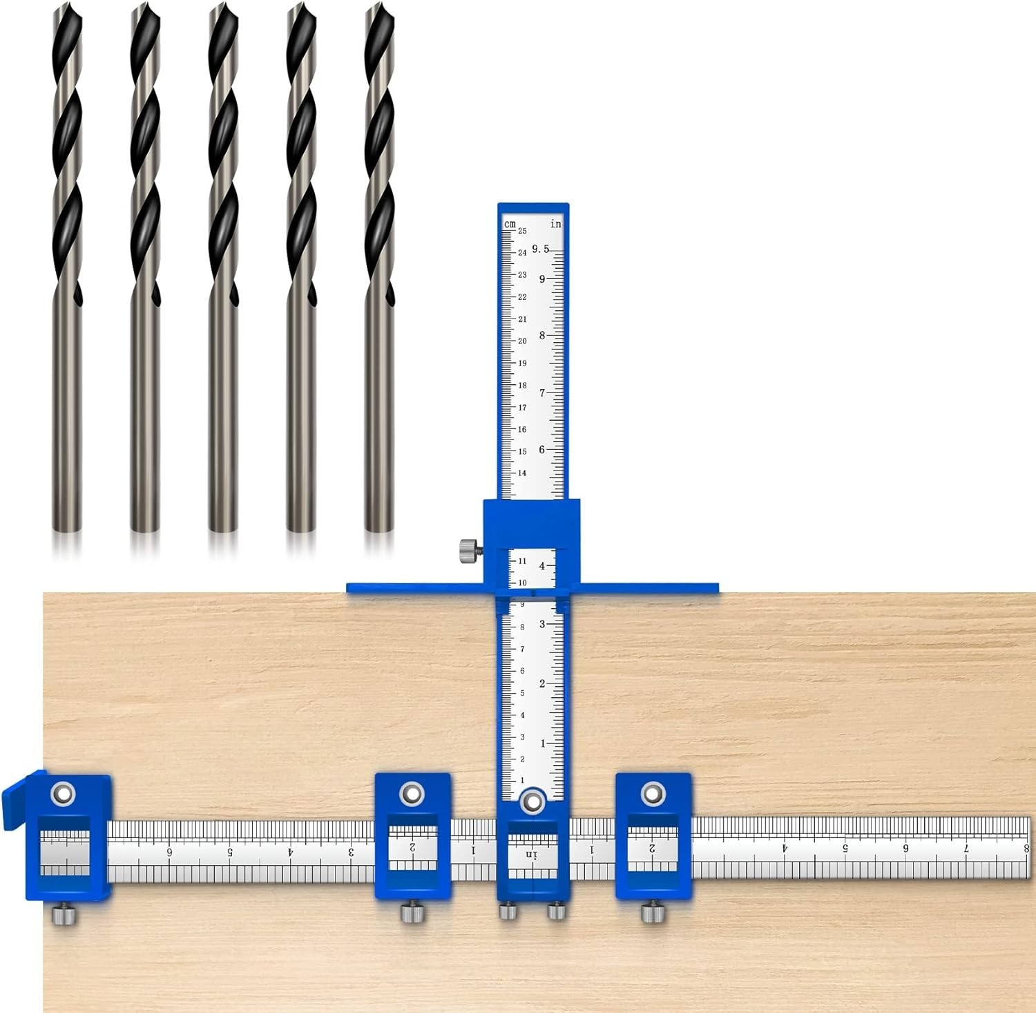 Cabinet Hardware Jig Handle Jig Template Tool for Easy Drawer Door Installation