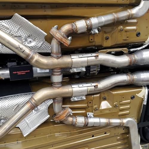 4 Pack 2 Inches Exhaust Clamp, Butt Joint Exhaust Band Clamp Sleeve, Premium