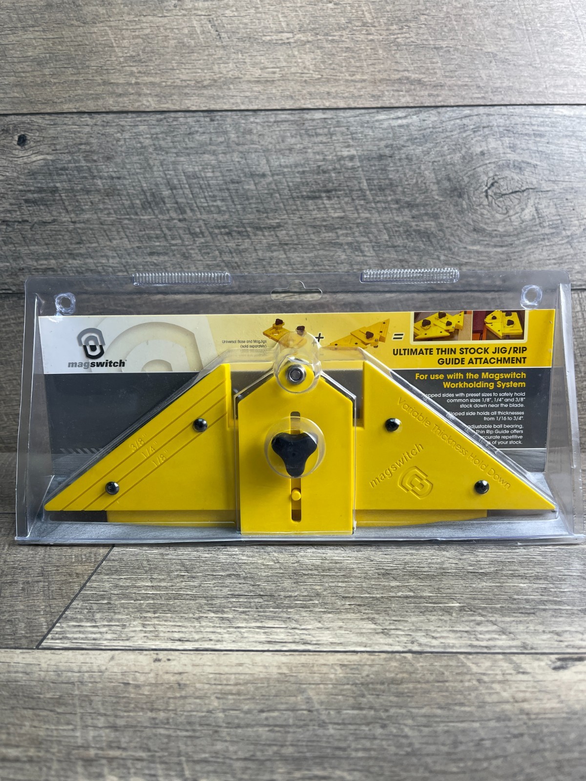Magswitch Ultimate Thin Stock Jig/Rip Guide Attachment for Workholding System